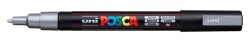 Posca PC-3M 0.9-1.3 mm Poster Markörü, Gümüş - 2