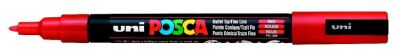 Posca PC-3M 0.9-1.3 mm Poster Markörü, Kırmızı - 2
