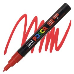 Posca PC-3M 0.9-1.3 mm Poster Markörü, Kırmızı