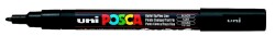 Posca PC-3M 0.9-1.3 mm Poster Markörü, Siyah - 2