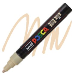Posca PC-5M 1.8-2.5 mm Poster Markörü, Bej 