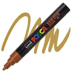 Posca PC-5M 1.8-2.5 mm Poster Markörü, Bronz 