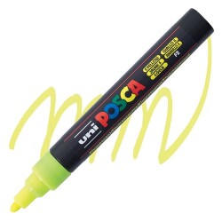 Posca PC-5M 1.8-2.5 mm Poster Markörü, Floresan Sarı 
