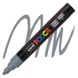 Posca PC-5M 1.8-2.5 mm Poster Markörü, Gri 