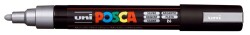 Posca PC-5M 1.8-2.5 mm Poster Markörü, Gümüş - 2