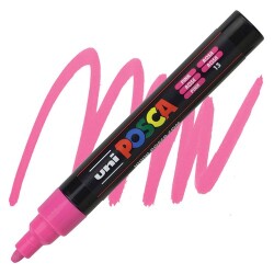 Posca PC-5M 1.8-2.5 mm Poster Markörü, Pembe 