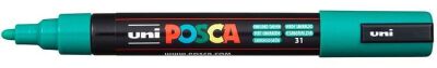 Posca PC-5M 1.8-2.5 mm Poster Markörü, Zümrüt Yeşili - 2