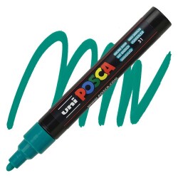 Posca PC-5M 1.8-2.5 mm Poster Markörü, Zümrüt Yeşili