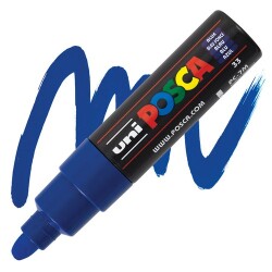 Posca PC-7M 4.5-5.5 mm Poster Markörü, Mavi