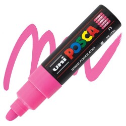 Posca PC-7M 4.5-5.5 mm Poster Markörü, Pembe