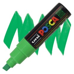 Posca PC-8K 8 mm Poster Markörü,  Floresan Yeşil
