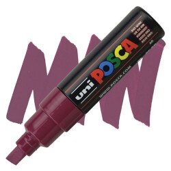 Posca PC-8K 8 mm Poster Markörü, Şarap Kırmızı