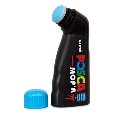 Posca PCM-22  3-19 mm Mop Markörü, Açık Mavi - 3