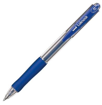 Uni-Ball SN-100 Laknock Fine Mekanik Tükenmez Kalem 0.7 mm Mavi - 1