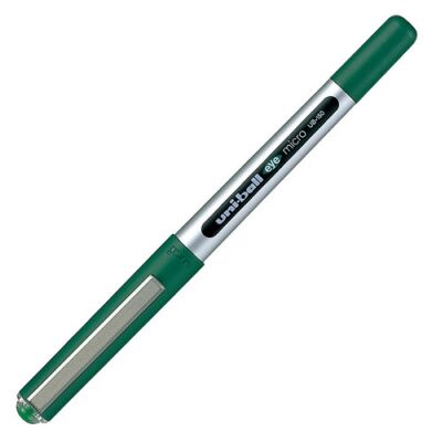 Uni-Ball UB-150 Eye Micro, Roller Kalem, 0.5 mm, Yeşil - 1