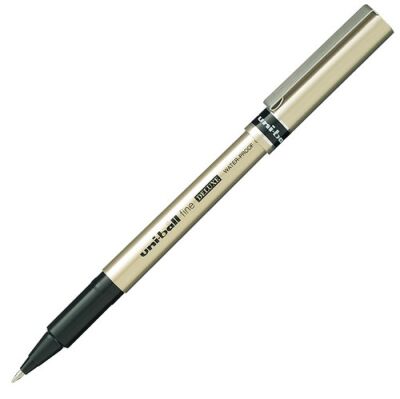 Uni-Ball UB-177 Fine Deluxe, Roller Kalem, 0.7 mm, Siyah - 1