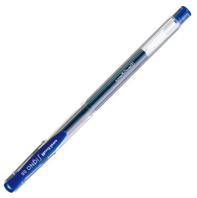 Uni-Ball UM-100 Signo Fine, Jel Kalem, 0.7 mm, Mavi - 1