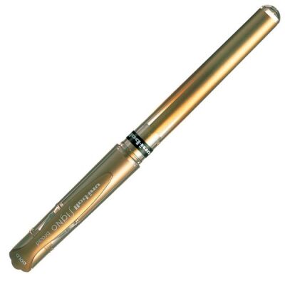 Uni-Ball UM-153 Signo Broad, Davetiye Kalemi, 1 mm, Altın - 1