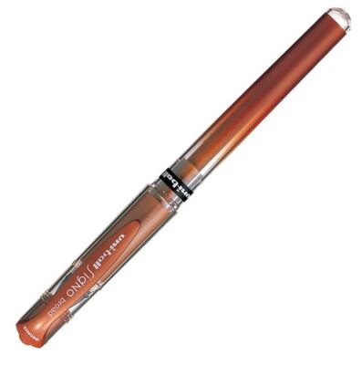 Uni-Ball UM-153 Signo Broad, Davetiye Kalemi, 1 mm, Bronz - 1
