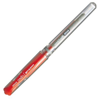Uni-Ball UM-153 Signo Broad, İmza Kalemi, 1 mm,  Kırmızı - 1
