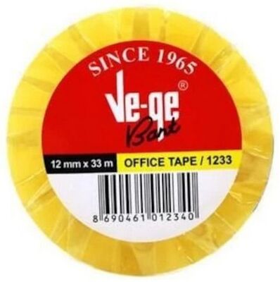 Ve-Ge Office Tape Selebant Orta Boy 12 x 33 m - 1