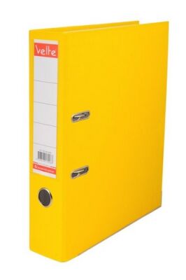 Velte Plastik Klasör Geniş, Sarı - 1