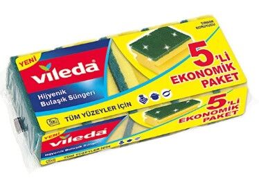 Vileda Bulaşık Süngeri Tırnak Koruyuculu 5'li - 1