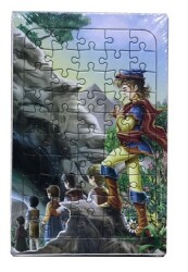 Yapboz Boyamalı 20x30 cm 50 Parça M:3