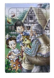 Yapboz Boyamalı 20x30 cm 50 Parça M:6