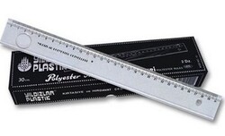 Yıldızlar Mercekli Plastik Cetvel 30 cm
